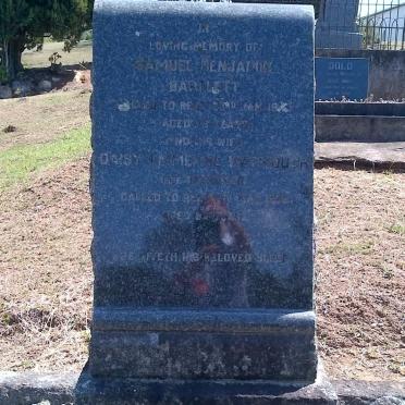 BARLETT Samuel Benjamin -1943 &amp; Daisy Emmeline Watmough BRADFIELD -1959