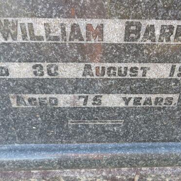 BARBOUR William -1942 &amp; Mary Jane -1931