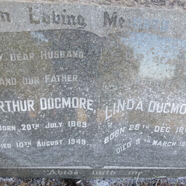 DUGMORE Arthur 1889-1949 &amp; Linda 1894-1979