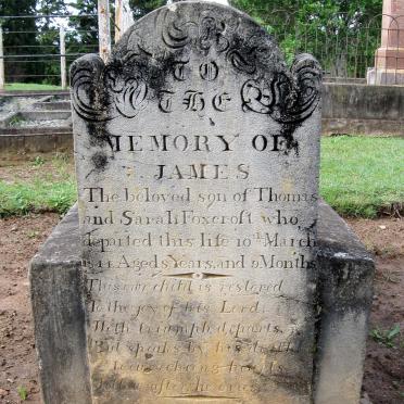 FOXCROFT James -1844