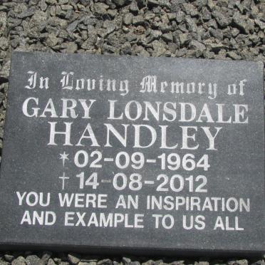 HANDLEY Gary Lonsdale 1964-2012