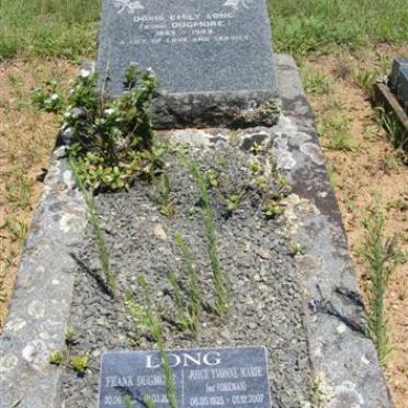 LONG Doris Emily DUGMORE nee 1889-1948 :: LONG Frank Dugmore 1923-2005 &amp; Joyce Yvonne Marie FOREMAN 1925-2007