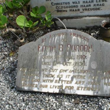 PURDON Edwin B. 1910-1939