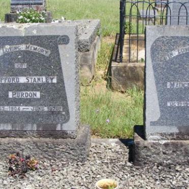 PURDON Clifford Stanley 1904-1976 &amp; Madge 1902-1955