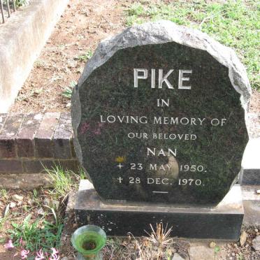 PIKE Nan 1950-1970