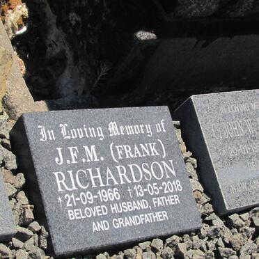 RICHARDSON J.F.M. 1966-2018