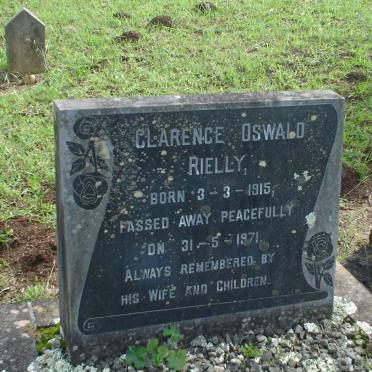 REILLY Clarence Oswald 1915-1971