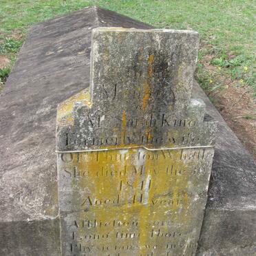 WHITTLE Sarah nee KING -1841