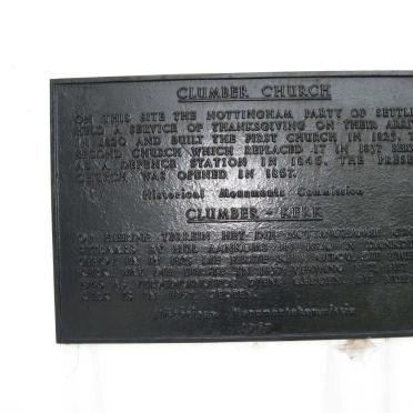 08. Clumber Church Plaque