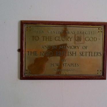 7. Memorials inside the church