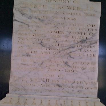TROWER Joseph -1898 &amp; Elizabeth