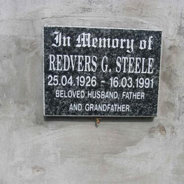 STEELE Redvers G. 1926-1991