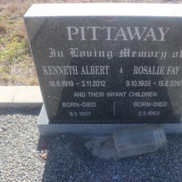 PITTAWAY Kenneth Albert 1919-2012 &amp; Rosalie Fay 1935-2010