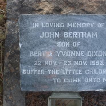 DIXON John Bertram 1953-1953