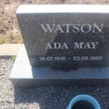 WATSON Ada May 1916-1990