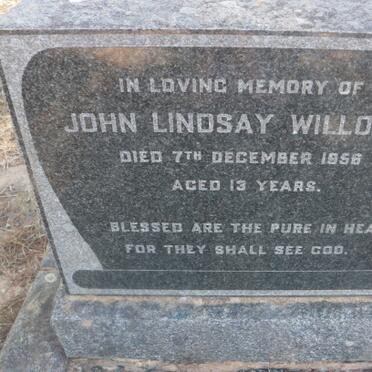 WILLOWS John Lindsay -1956