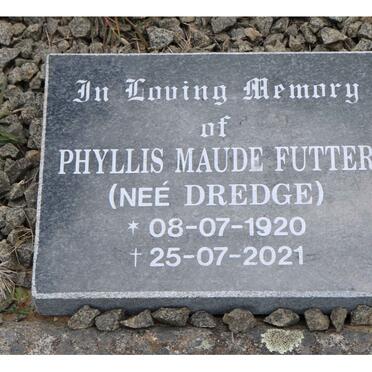 FUTTER Phyllis Maude nee DREDGE 1920-2021