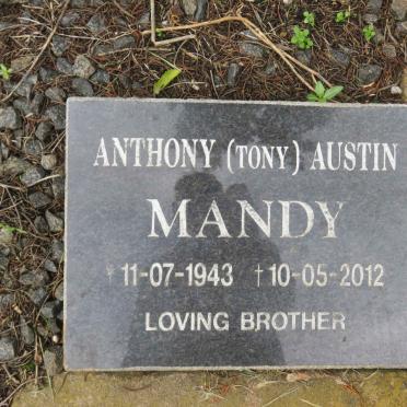 MANDY Anthony Austin 1943-2012