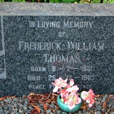 THOMAS Frederick William 1921-1963