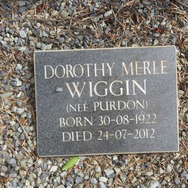 PURDON Kenneth Trevelyn 1919-2007 :: PURDON Sylvia Anne nee NOVELLA 1939-2014 :: WIGGIN Dorothy Merle nee PURDON 1922-2012