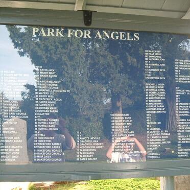 2. Park for Angels - Cemetery list