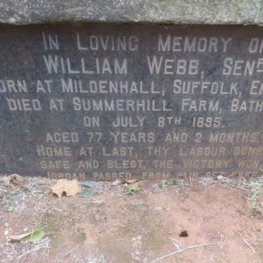 WEBB William -1895
