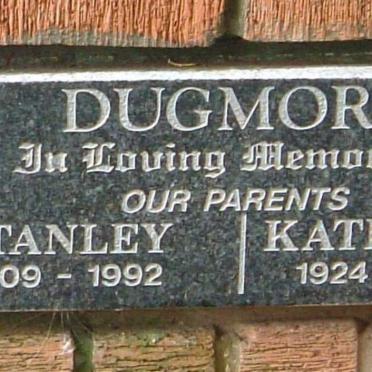 DUGMORE Stanley1909-1992 &amp; Kathleen 1924-2002