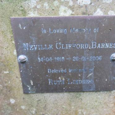 BARNES Neville Clifford 1918-2006