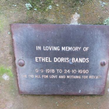 BANDS Ethel Doris 1918-1990