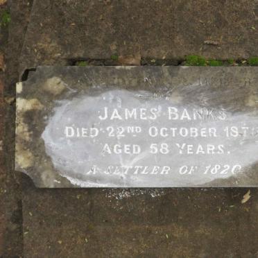 BANKS James -1875