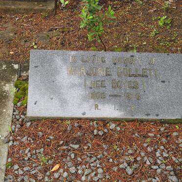 COLLETT Marjorie nee BOYES 1906-1976