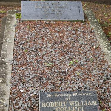 COLLETT Robert William 1903-1997 &amp; Marjorie BOYES 1906-1976