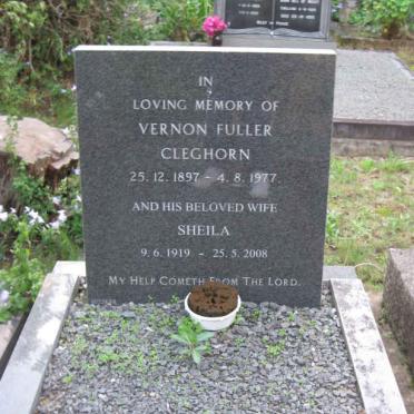 CLEGHORN Vernon Fuller 1897-1977 &amp; Sheila 1919-2008