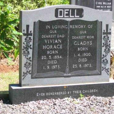 DELL Vivian Horace 1894-1973 &amp; Gladys 1900-1973