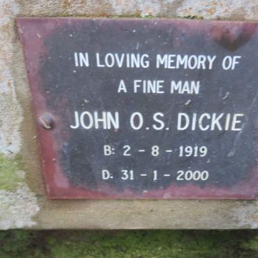 DICKIE John O.S. 1919-2000