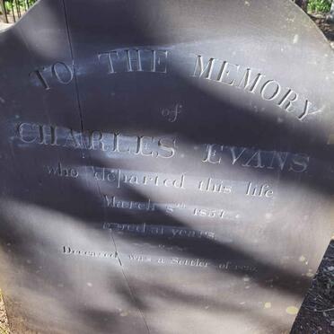 EVANS Charles -1854