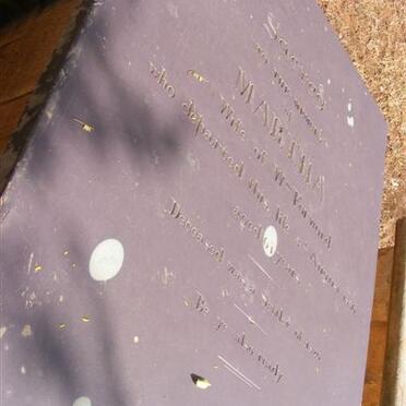 FORWORD Martha -1856