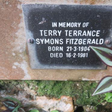 FITZGERALD Terry Terrance Symons 1904-1981