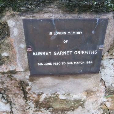 GRIFFITHS Aubrey Garnet 1920-1994