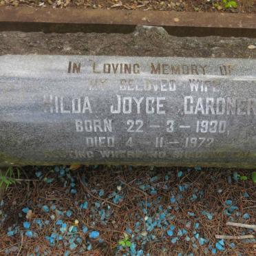GARDNER Hilda Joyce 1930-1972