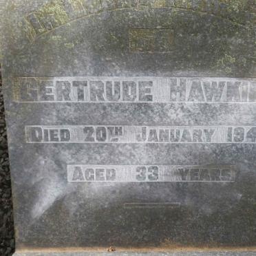HAWKINS Gertrude -1944