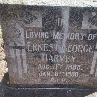 HARVEY Ernest George 1883-1960