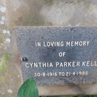 KELL Cynthia Parker 1916-1986