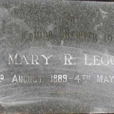 LEGG Mary 1889-1965