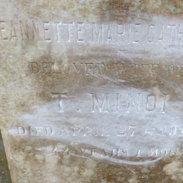 MINOI Jeannette Marie Catherine -1912