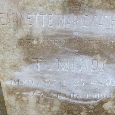 MINOI Jeannette Marie Catherine -1912