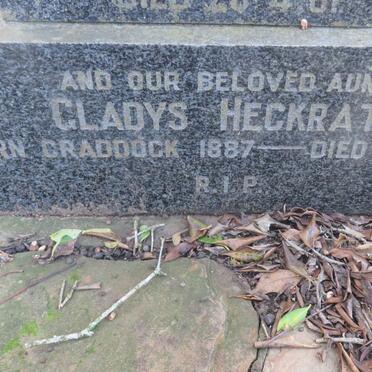 HECKRATH Gladys 1887-1963
