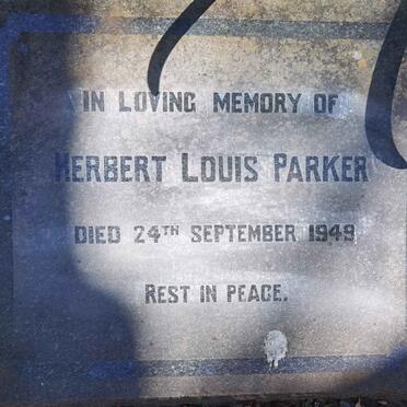 PARKER Herbert Louis -1949