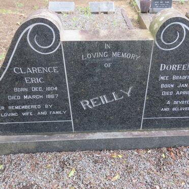 REILLY Clarence Eric 1904-1967 &amp; Doreen BRADFIELD 1909-1996