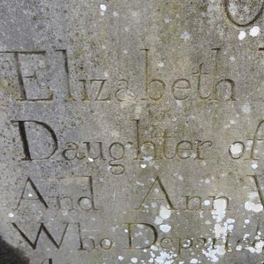 WEDDERBURNE Elizabeth -1839